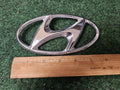Hyundai Emblem Logo Symbol Badge Chrome OEM Nameplate Name Plate ~6" 3M4