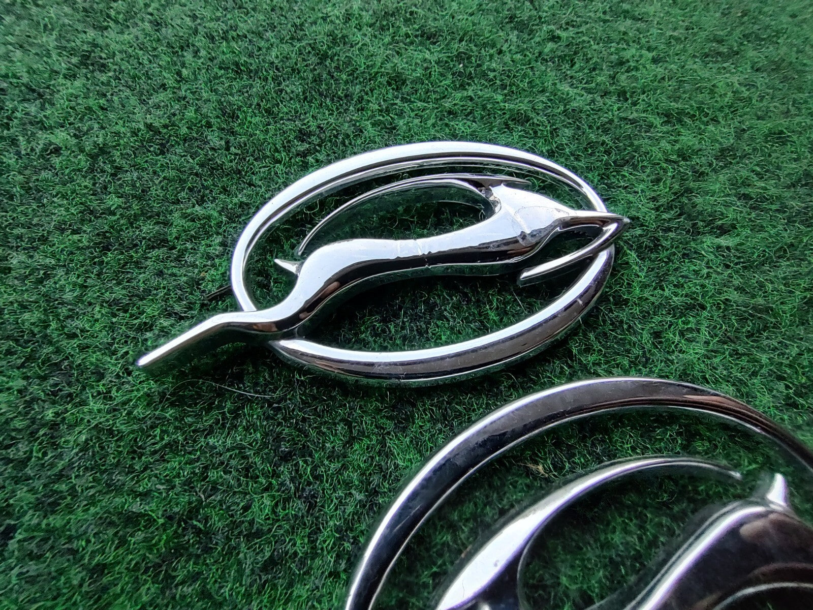 (2) 2000-2018 Chevrolet Impala SS Quarter Panel Emblem Name Plate Badge OEM 5S3