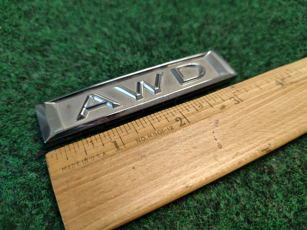 Lincoln OEM MKS MKX MKZ AWD Rear Chrome Emblem Badge Logo Nameplate Name 5S1