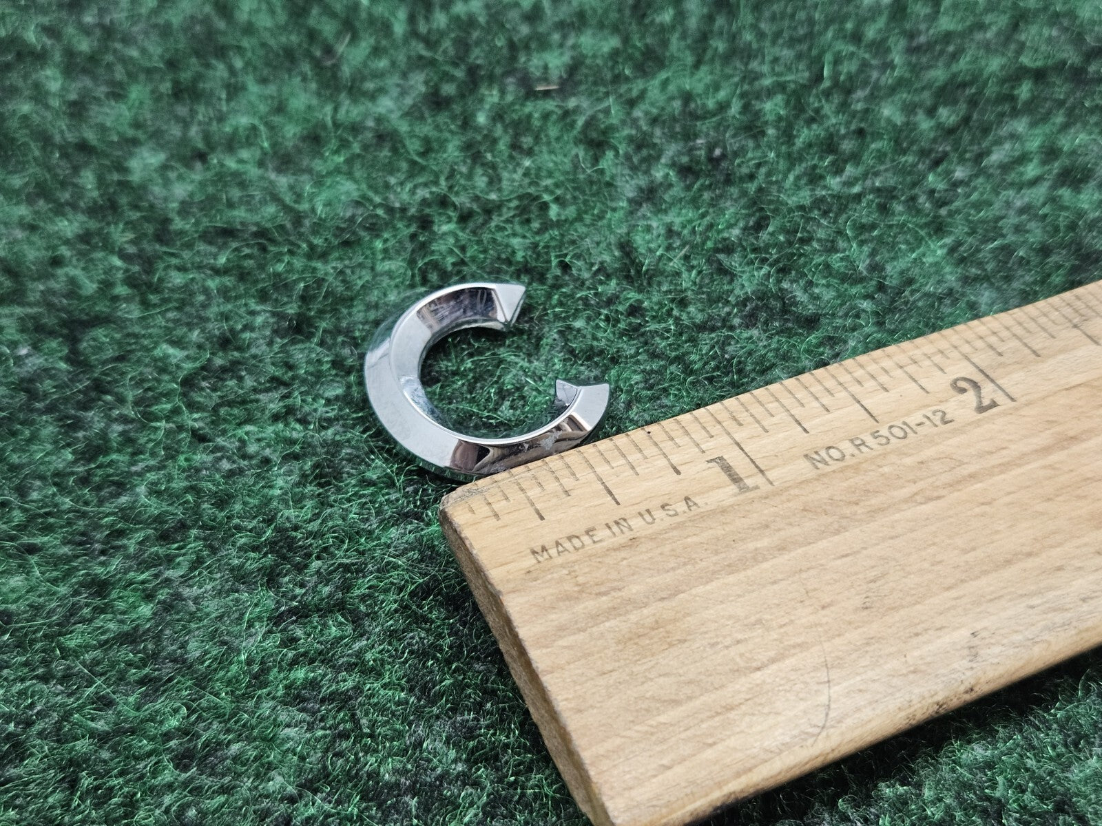 OEM "C" 3D Chrome Individual Letter Lettering Emblem Badge Logo Nameplate C 2S2