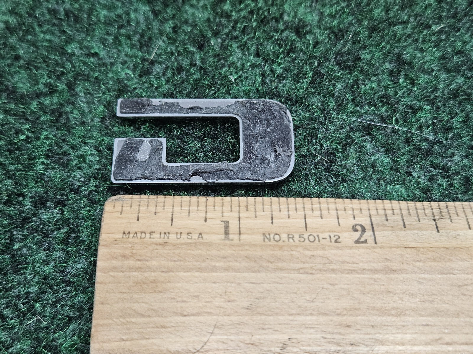 OEM "G" Chrome Individual Letter Lettering Emblem Badge Logo Nameplate 3D 7S7
