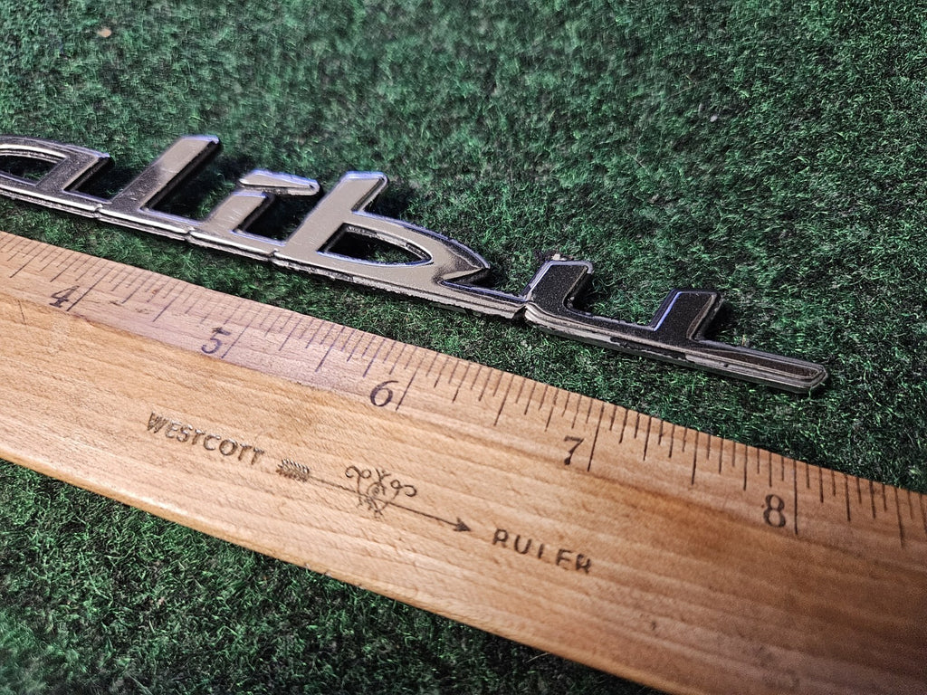 1997-2003 Chevy Malibu Chrome Rear Emblem Badge Logo Nameplate Name Plate 5L9