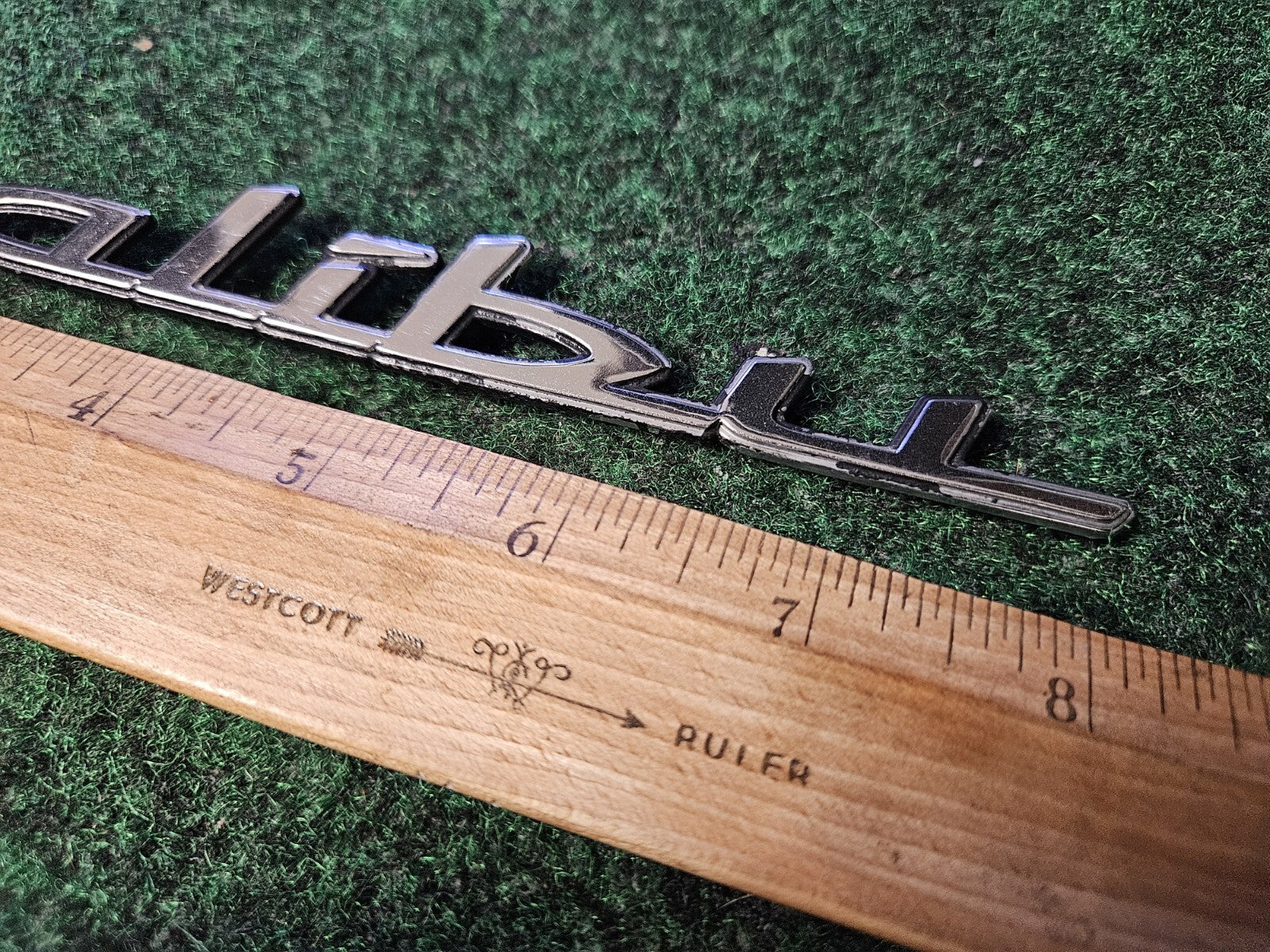 1997-2003 Chevy Malibu Chrome Rear Emblem Badge Logo Nameplate Name Plate 5L9