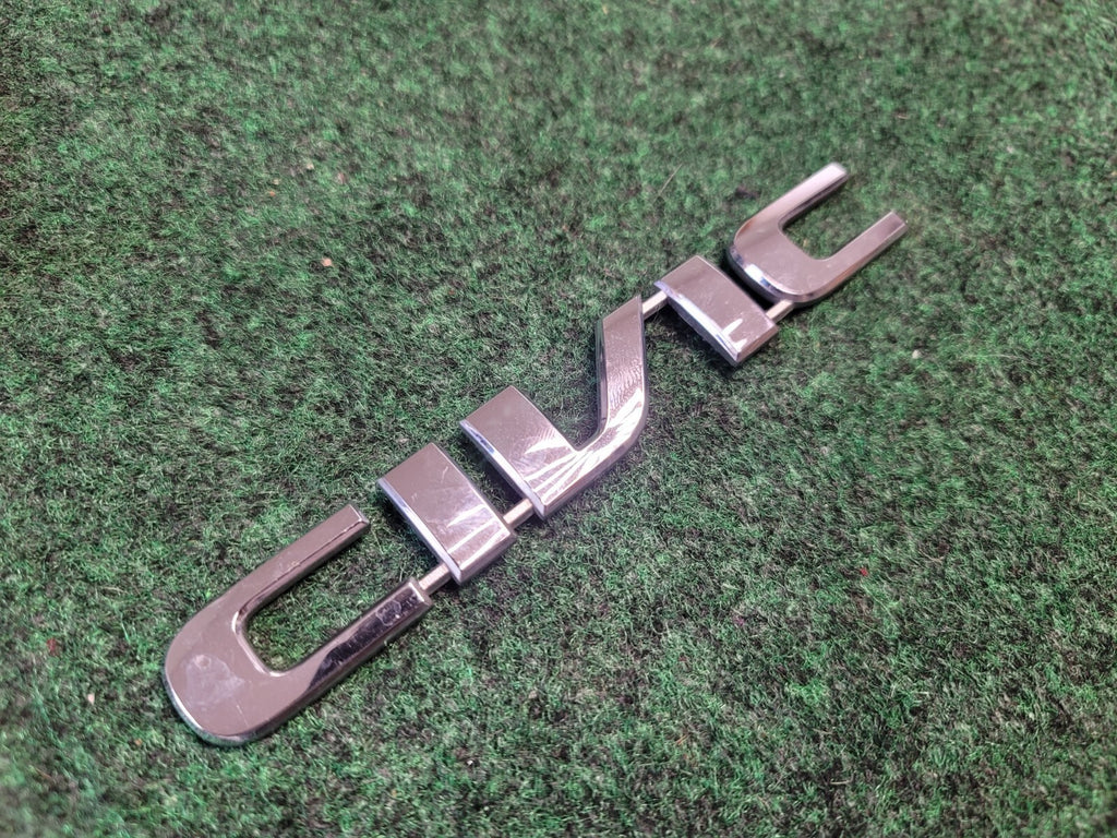 Honda OEM Civic 6" Chrome Plastic Emblem Badge Logo Nameplate Name Plate 2M4