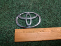 Toyota Chrome Plastic Emblem Badge Logo OEM 3 INCH Wide 2S1