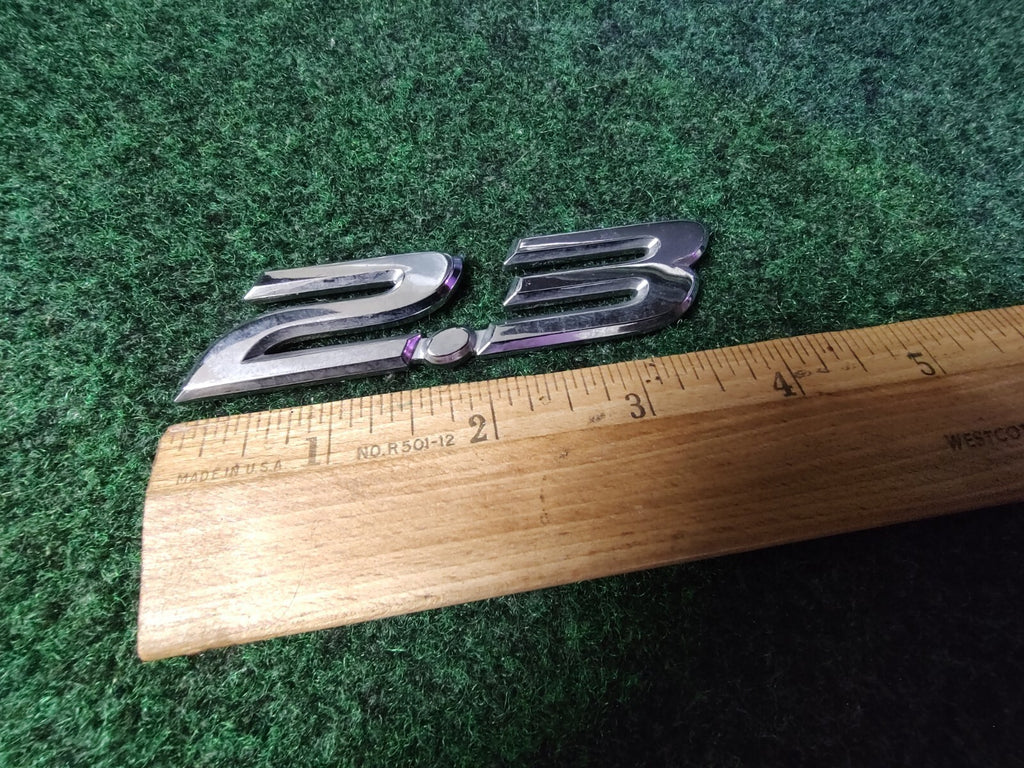 2004-2009 MAZDA 3 MAZDA3 2.3 SIDE EMBLEM LOGO BADGE SIGN SYMBOL 2M4