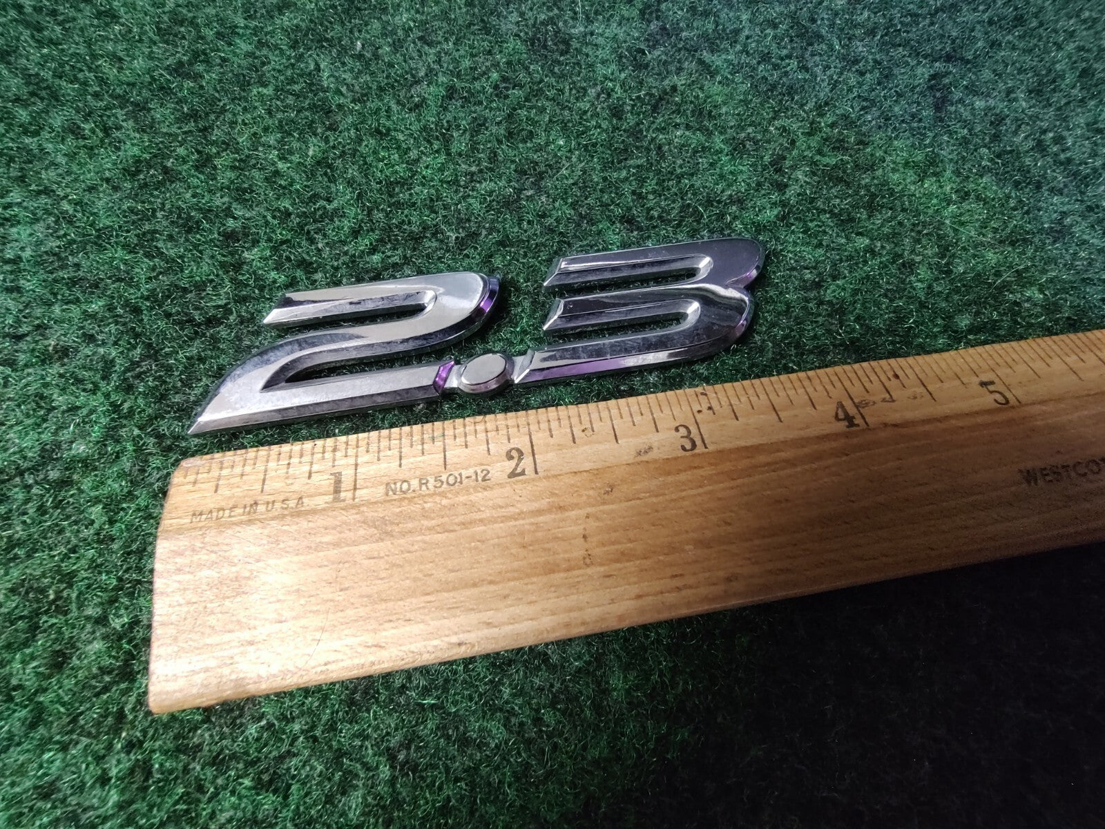 2004-2009 MAZDA 3 MAZDA3 2.3 SIDE EMBLEM LOGO BADGE SIGN SYMBOL 2M4