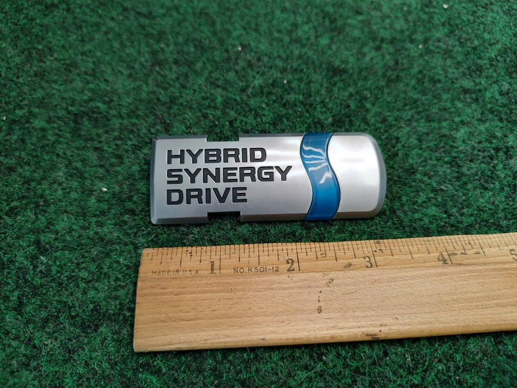 2007-2011 TOYOTA CAMRY HYBRID SYNERGY DRIVE REAR EMBLEM LOGO TRUNK BADGE 1S5