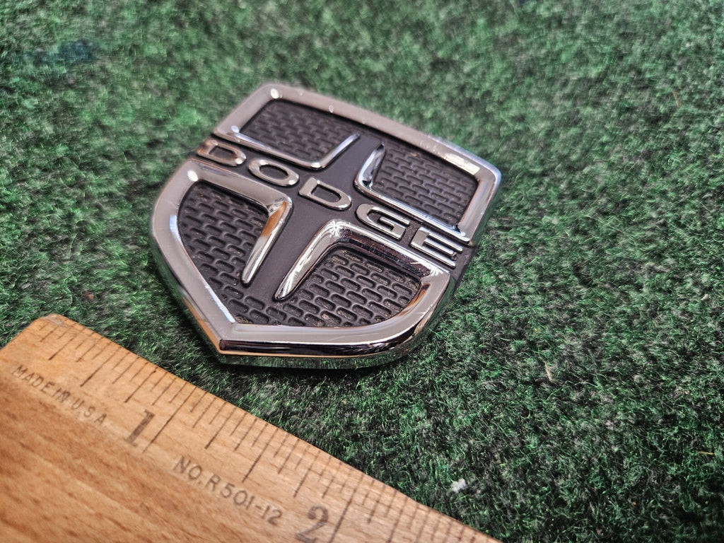Dodge Grille Emblem Logo Badge OEM Name Plate Name 5M7