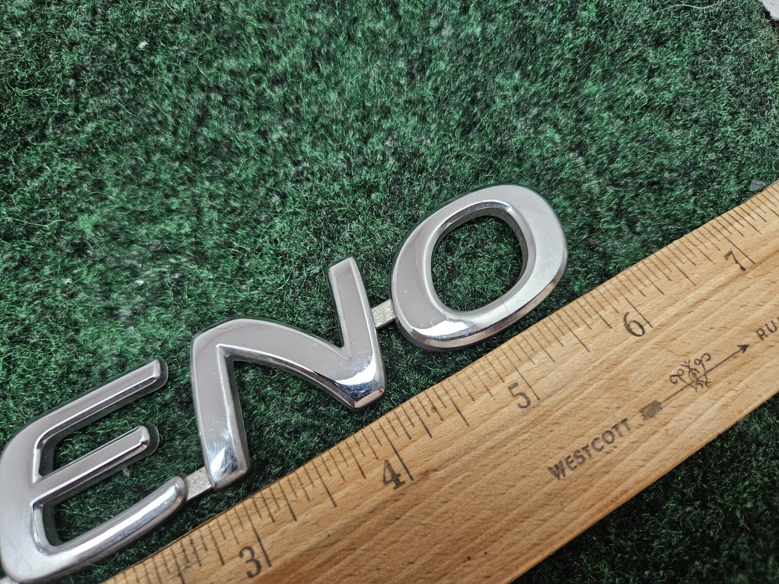 05 06 07 08 SUZUKI RENO REAR GATE LID CHROME EMBLEM LOGO BADGE SYMBOL OEM GL3