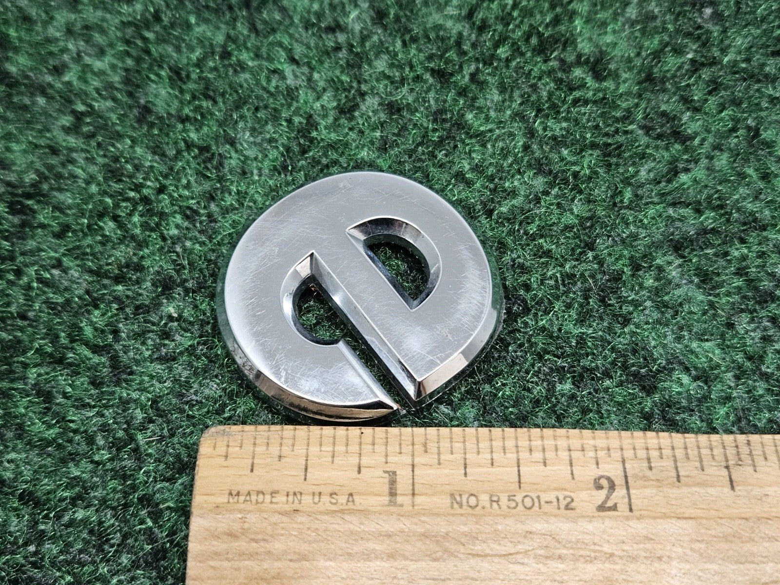 Jeep OEM "E" Chrome Hood Hatch Individual Letter Emblem Badge Logo Nameplate 7S8