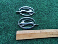 (2) 2000-2018 Chevrolet Impala SS Quarter Panel Emblem Name Plate Badge OEM 5S3
