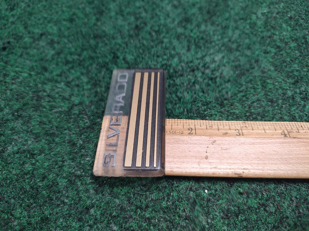 1990s SILVERADO Plastic Roof Panel Emblem OEM NAME PLATE 4S4