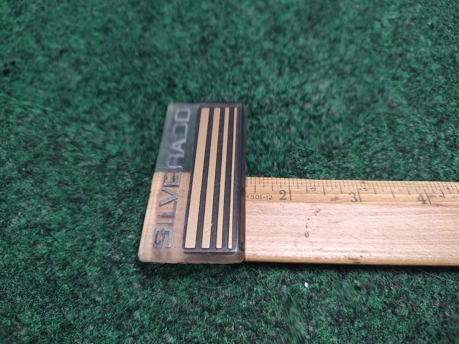 1990s SILVERADO Plastic Roof Panel Emblem OEM NAME PLATE 4S4
