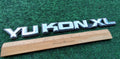 2000-2006 GMC YUKON XL REAR TRUNK LID EMBLEM LOGO BADGE SYMBOL Cracked 2L3