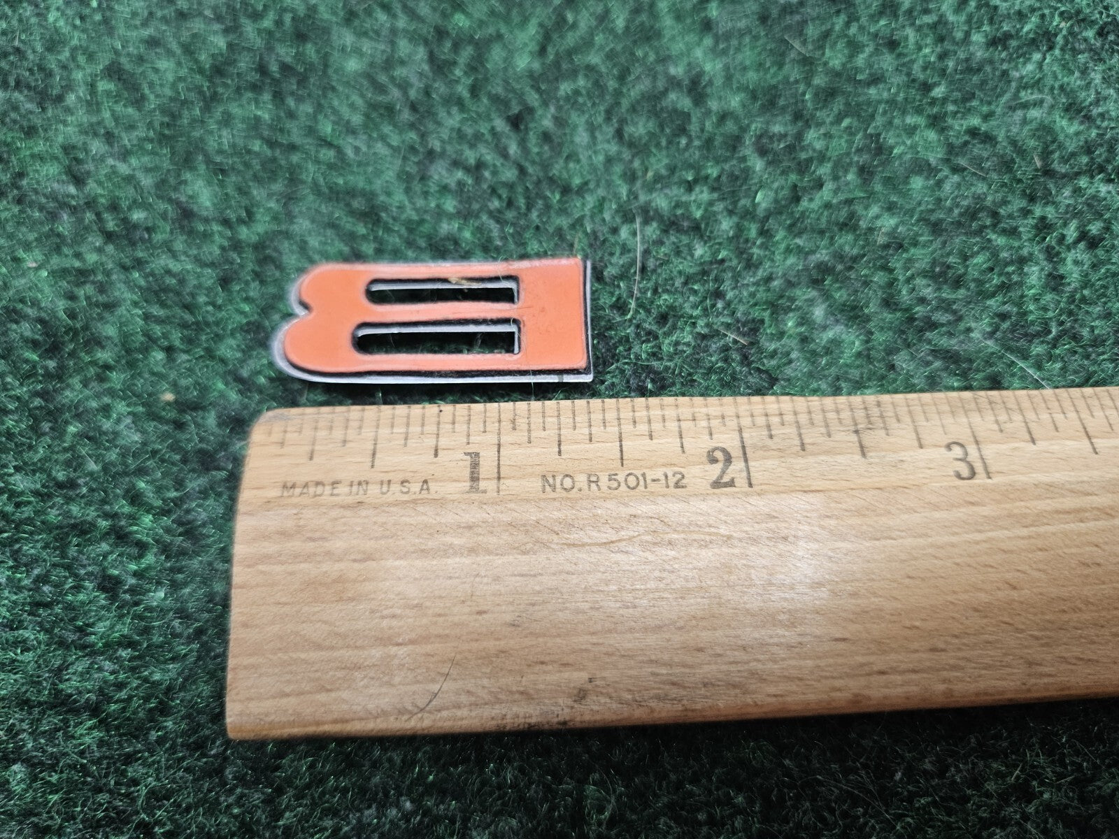 OEM "B" B Chrome Individual Letter Lettering Emblem Badge Logo Nameplate 3D 7S7