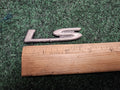 1997-2003 Chevrolet Malibu "LS" Plastic Silver Emblem - USED -  22638474 5M8