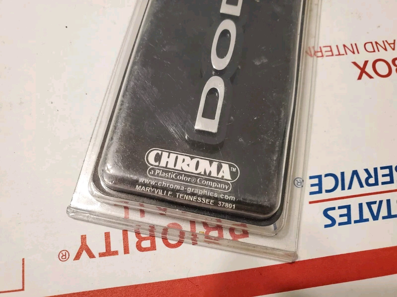 Chroma  Emblem For Dodge official licensed product 3L8
