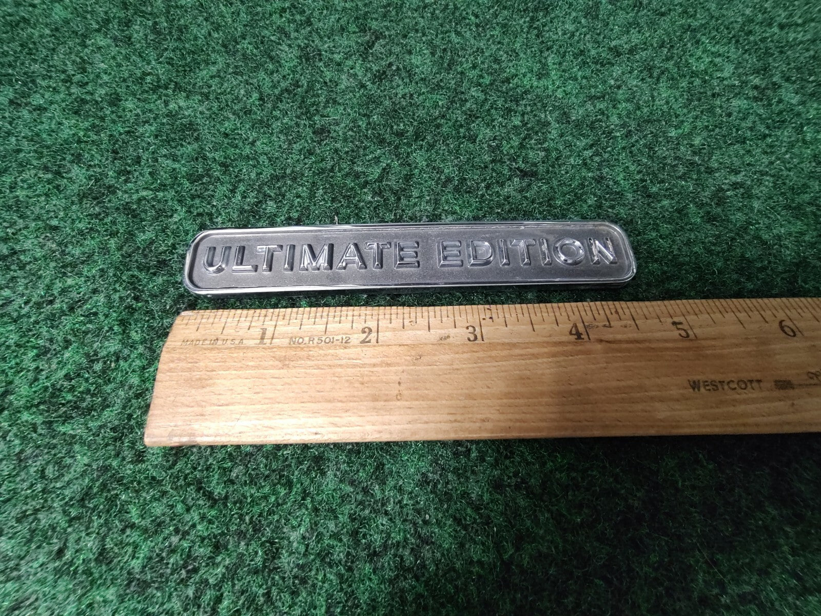 2003-2011 MERCURY GRAND MARQUIS ULTIMATE EDITION EMBLEM BADGE SYMBOL OEM 7S1