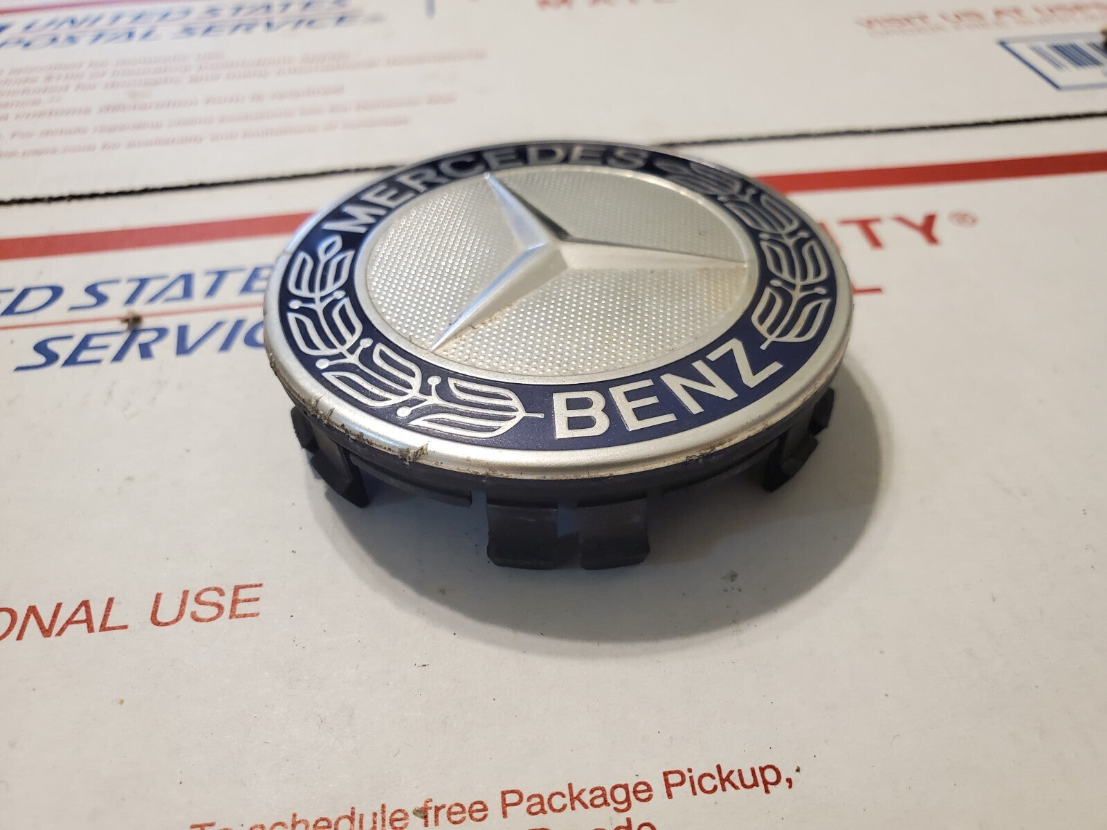 Mercedes Benz Blue Factory Wheel Center Cap OEM A 171 400 00 25 4L6