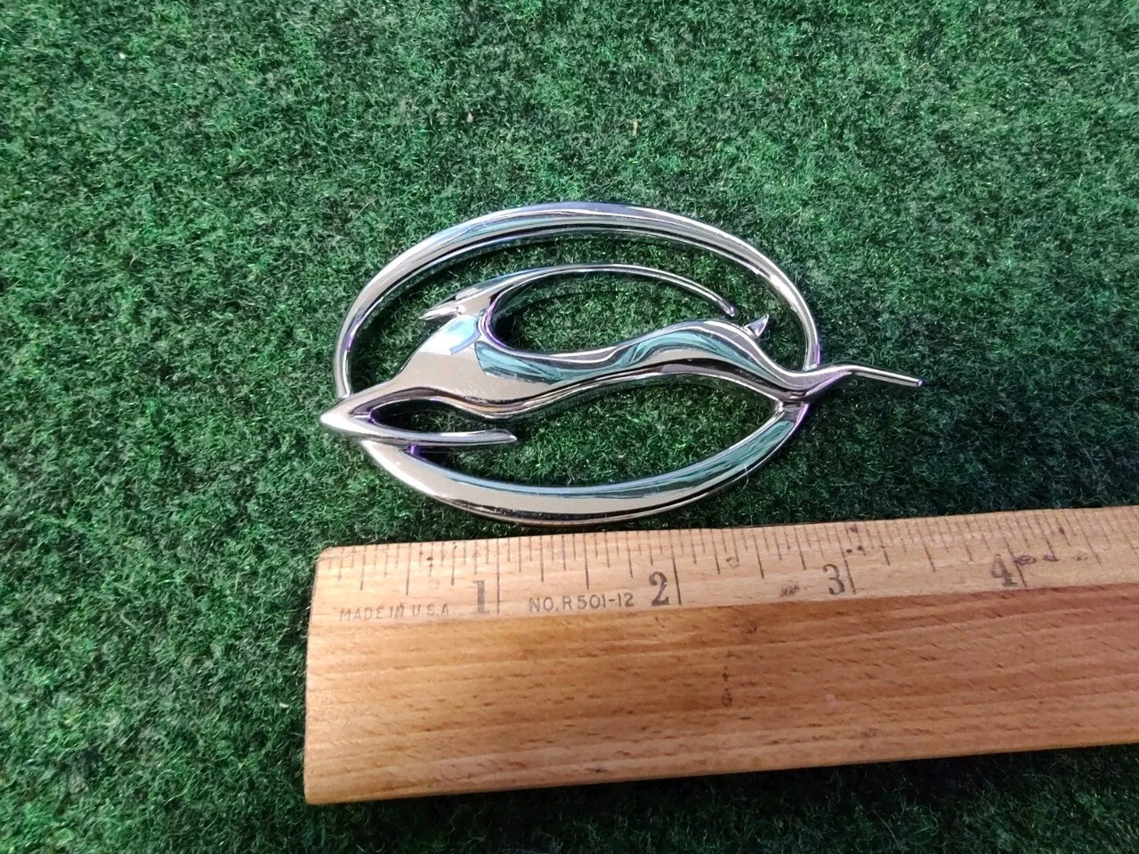 2012-2018 Chevrolet Impala Quarter Panel Emblem Name Plate Chrome Badge OEM 1M6
