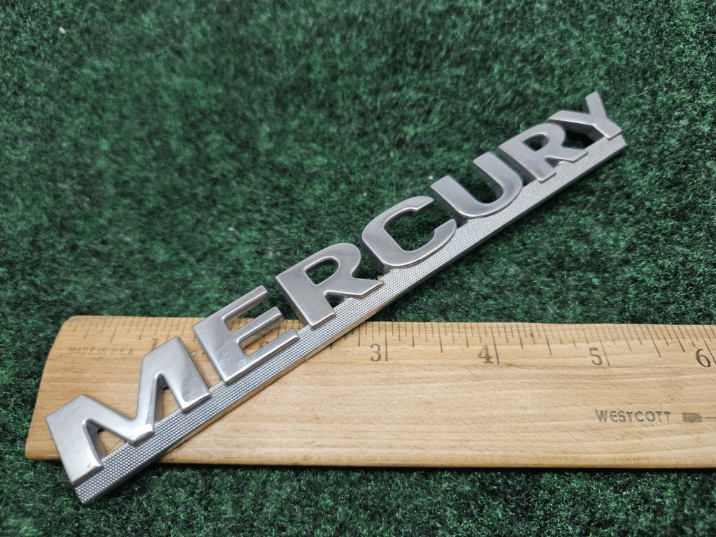 MERCURY REAR GATE LID EMBLEM BADGE SYMBOL LOGO Name Plate Nameplate OEM GL2