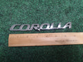2009 2010 Toyota Corolla Trunk Lid Nameplate Emblem Badge Logo 75442-12a11 2S5