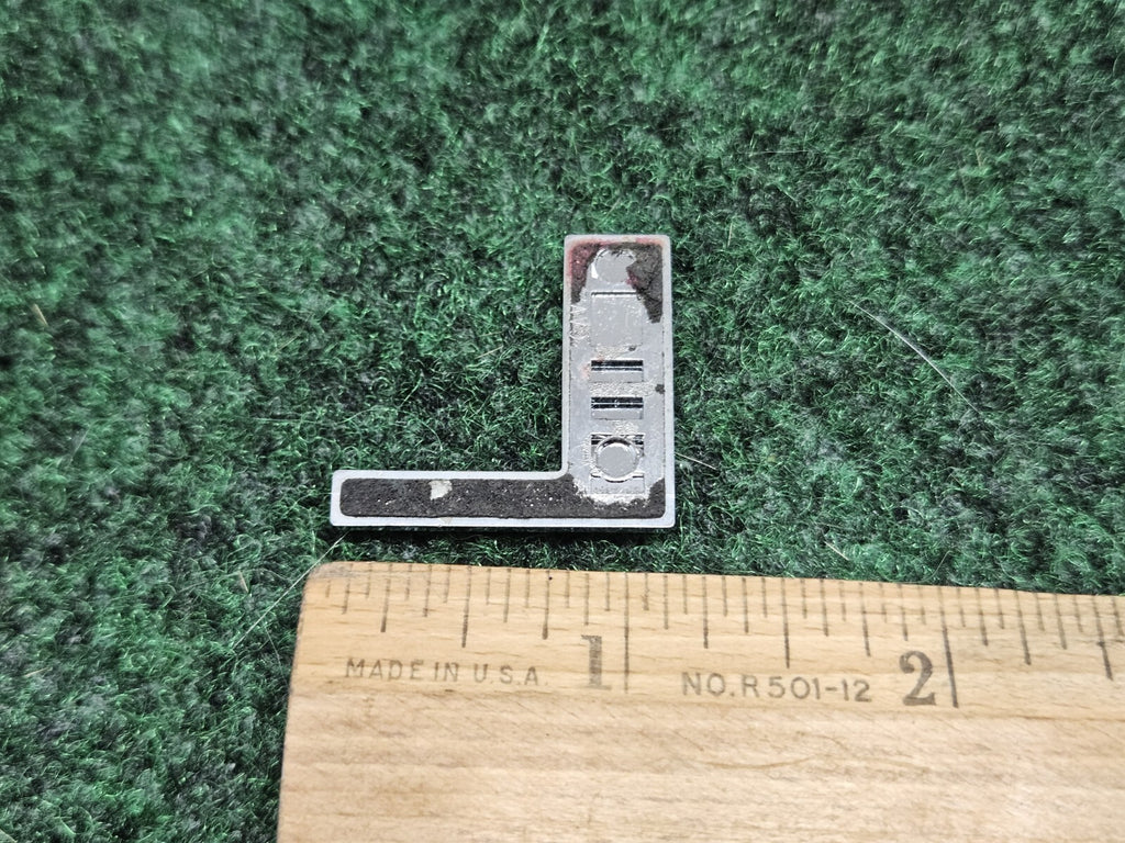 OEM "L" Chrome Individual Letter Lettering Emblem Badge Logo Nameplate 7S7