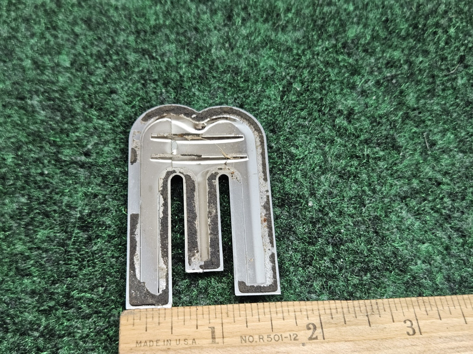 OEM 3D "3" Chrome Individual Number Lettering Emblem Badge Logo Nameplate 7S8