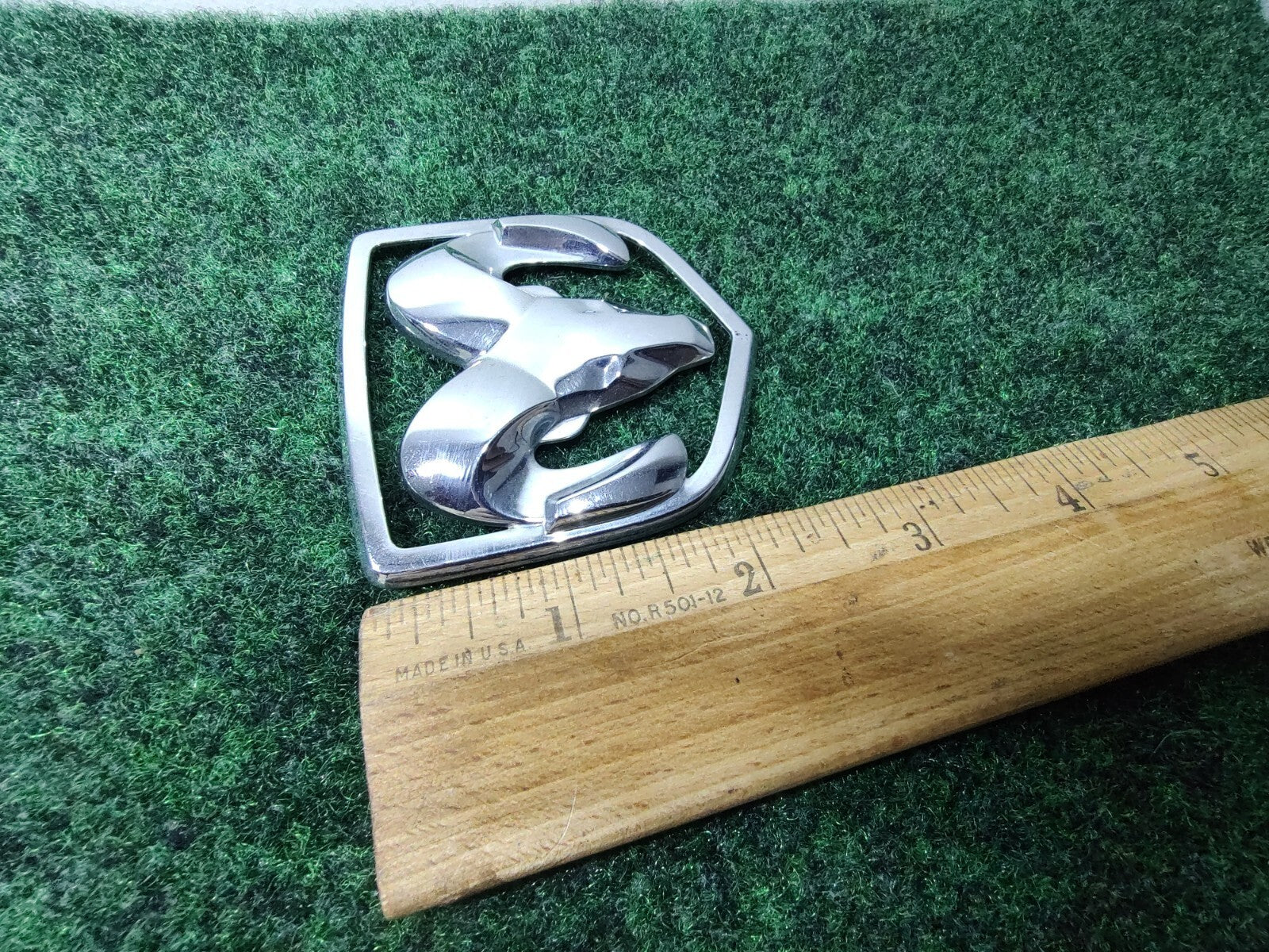 Dodge Front Grille Emblem Logo Badg OEM See Measurements 6S8