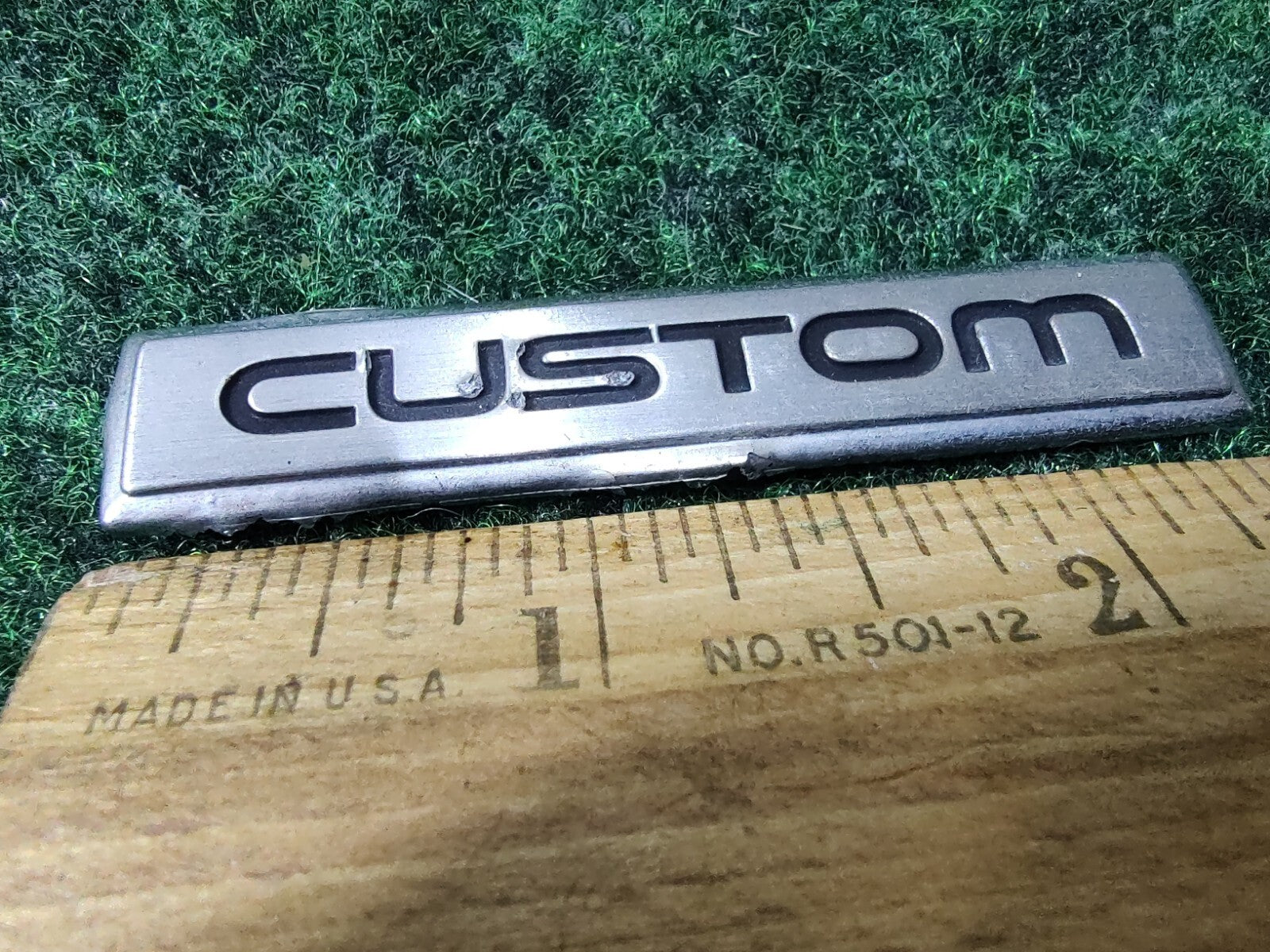 Buick Custom Machined Metal 2 5/8" Emblem Badge Logo Nameplate Name Plate 6S8