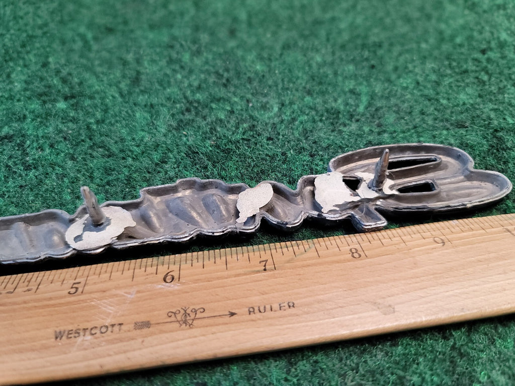 Circa 1970s Dodge Sportsman Van Chrome Emblem Badge Fender Nameplate 58395 7L1
