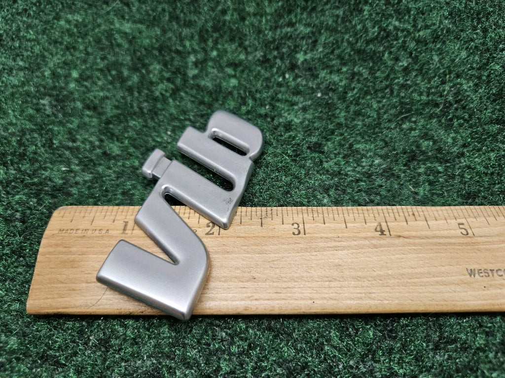 2003-2008 Pontiac Vibe "VIB" Door Emblem Logo Badge Set Silver OEM Missing E GL1