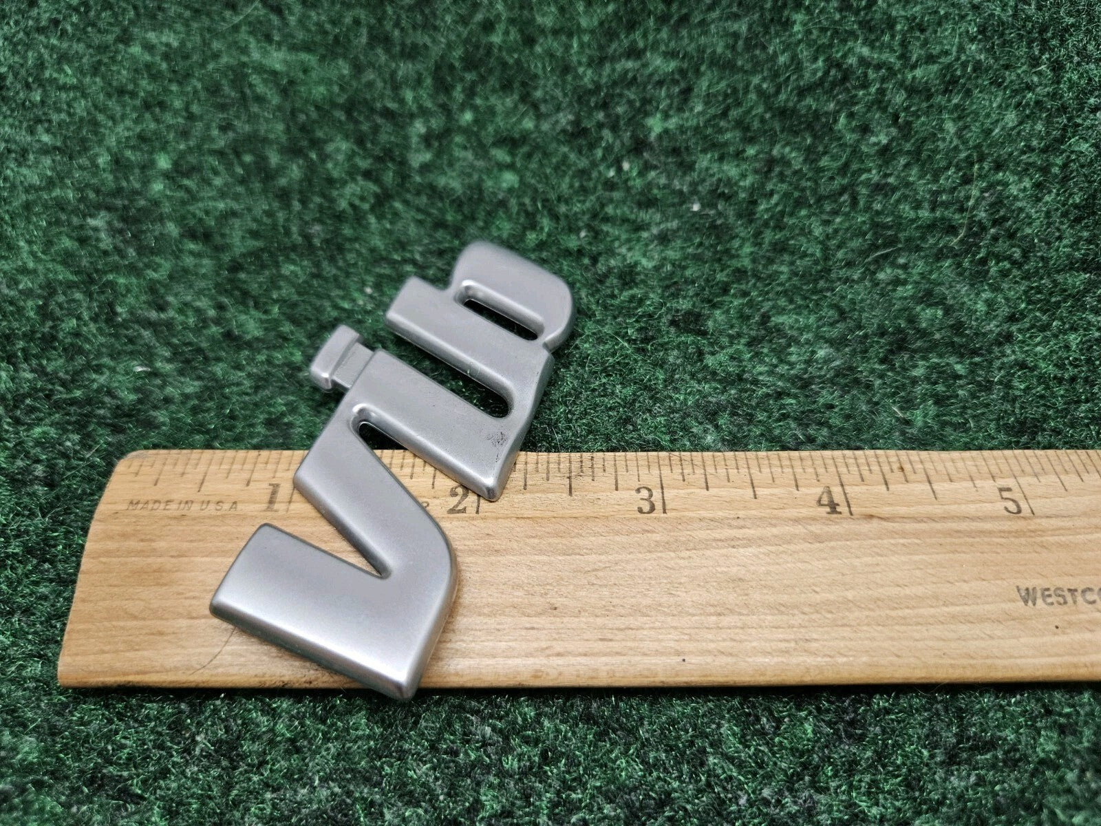 2003-2008 Pontiac Vibe "VIB" Door Emblem Logo Badge Set Silver OEM Missing E GL1