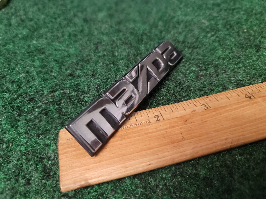 Mazda 3C5A 51 710 Name Badge Emblem Vintage 5S8