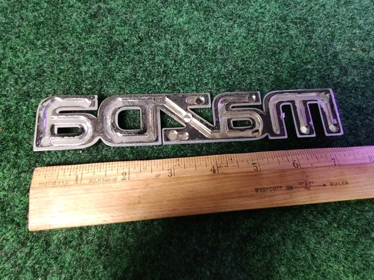Mazda OEM Chrome Emblem Badge Logo Nameplate Name Plate 6S1