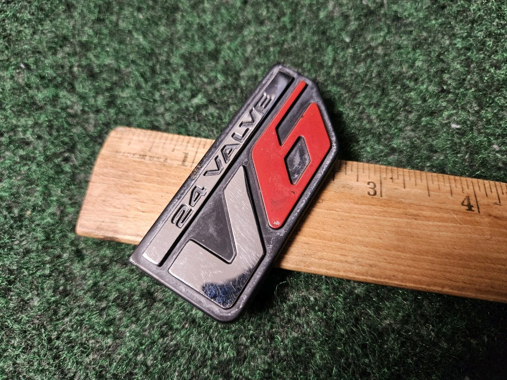 Honda OEM 1994-2002 Passport 24 Valve V6 Rear Emblem Badge Logo Name 5M1
