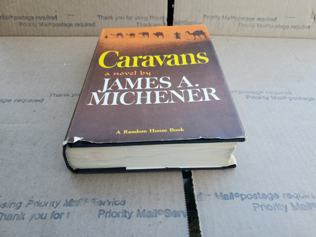 Caravans A Novel by James A. Michener Copyright 1963 First Printing Hardcover B8