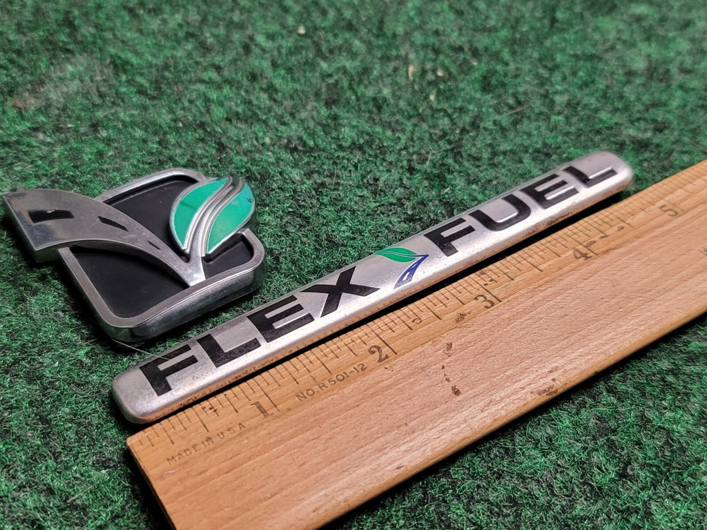 OEM Ford F150 FLEX EDGE FUSION FLEX Fuel Rear Trunk Emblem BL34-99402A17-DA 1M3