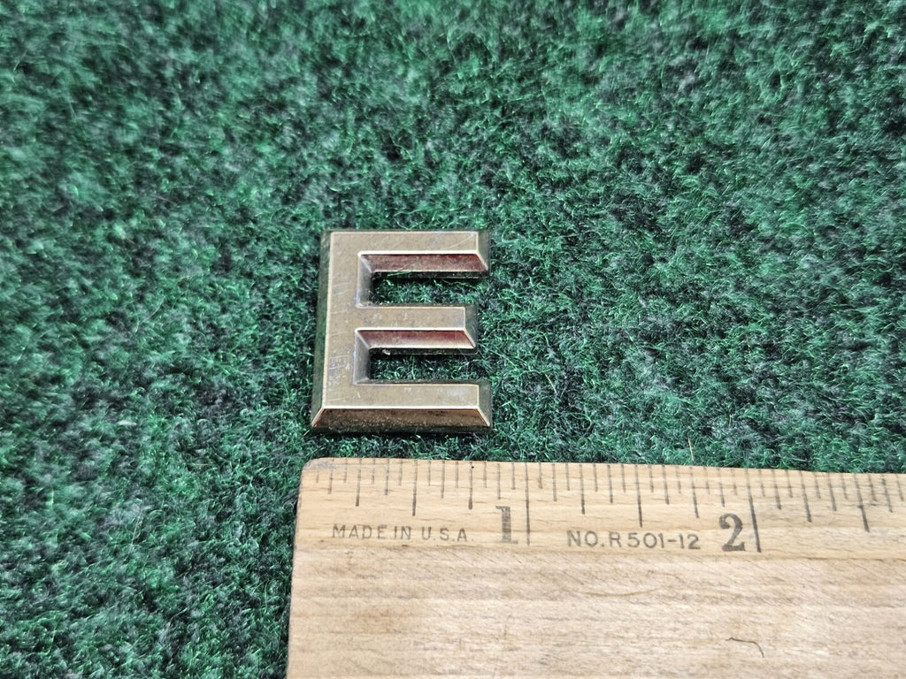 OEM "E" Individual Letter Lettering Emblem Badge Sign Logo Nameplate 7S6