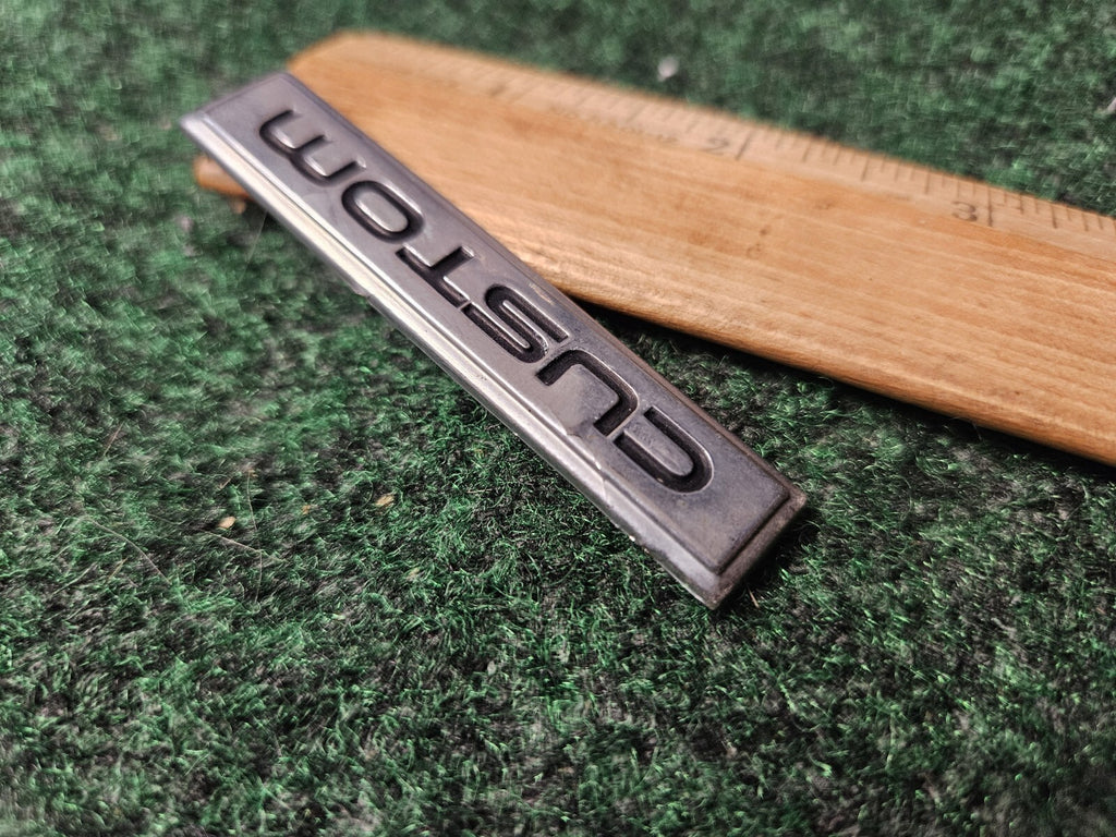 Custom Logo Emblem Badge Logo Nameplate Name Plate 3M3