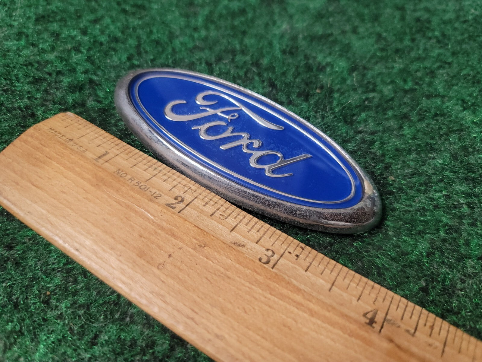 Ford 3.5" oval emblem badge decal logo Mustang Taurus OEM Factory Genuine 5S2