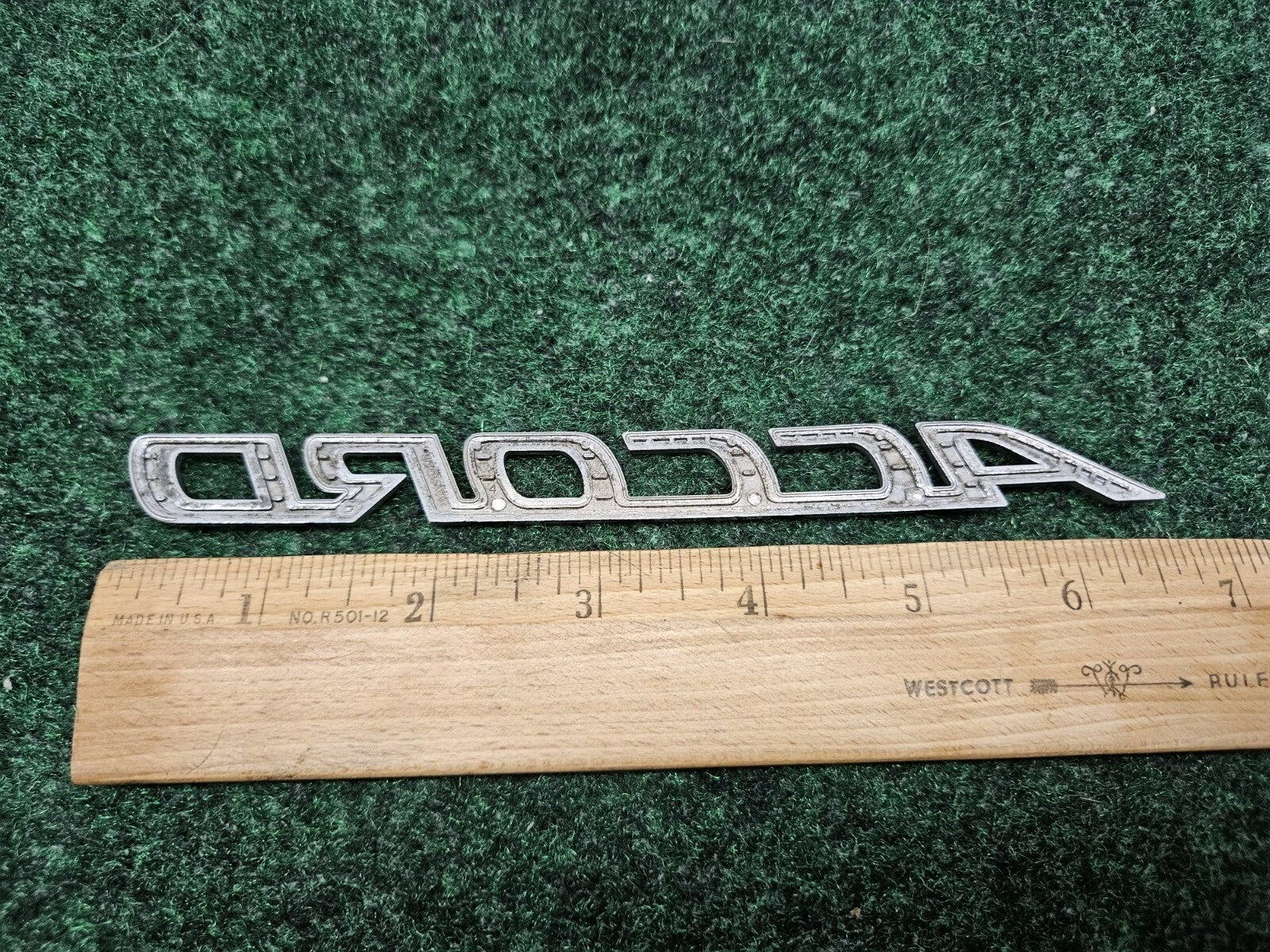 HONDA ACCORD REAR GATE EMBLEM BADGE SYMBOL NAMEPLATE NAME PLATE OEM GL2