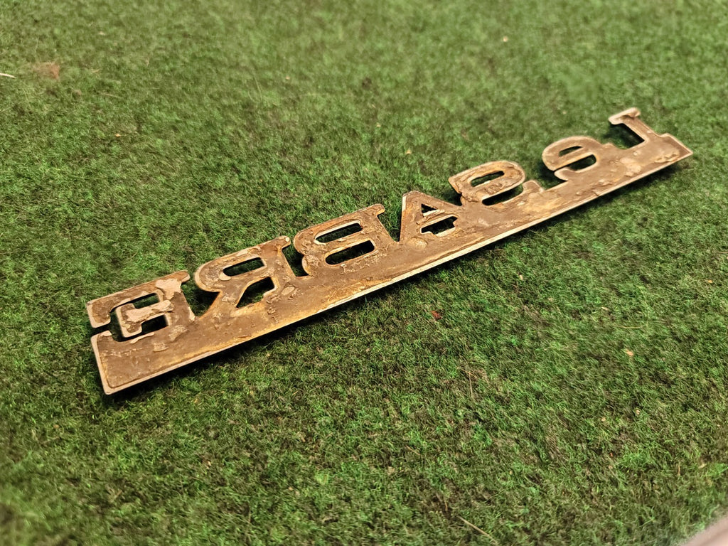 BUICK LESABRE CUSTOM - OEM EMBLEM BADGE SYMBOL LOGO NAME PLATE 9L6