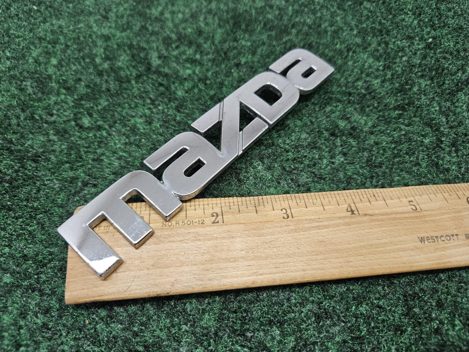 1999 00 2001 2002 2003 Mazda Protege Rear Trunk Nameplate Emblem B25D-51-710 GL1