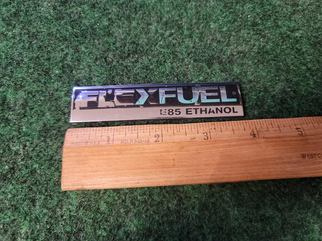 Chevy Flex Fuel E85 Ethanol Emblem Badge Decal Chevrolet OEM 15910899 2S9