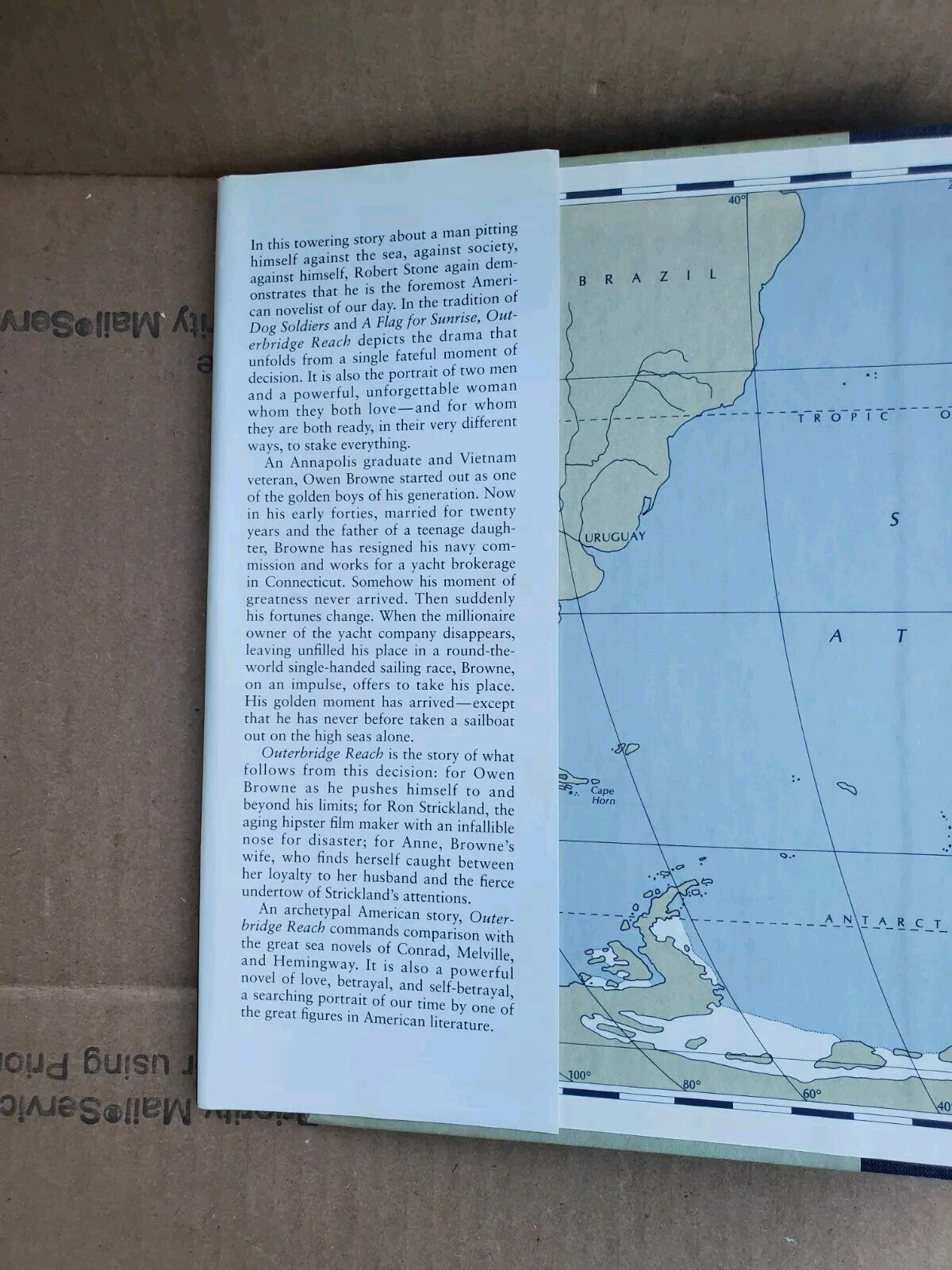 Outerbridge Reach - Hardcover By Stone, Robert - B2