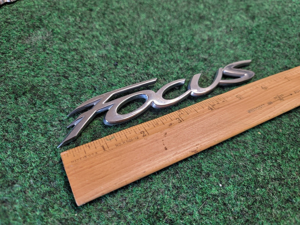 2012-18 Ford Focus Emblem Rear Trunk Chrome Badge Nameplate Logo Letter Name 1M6