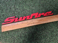 1998-2004 Pontiac Sunfire Red Emblem Badge Logo Nameplate Name Plate 4M9