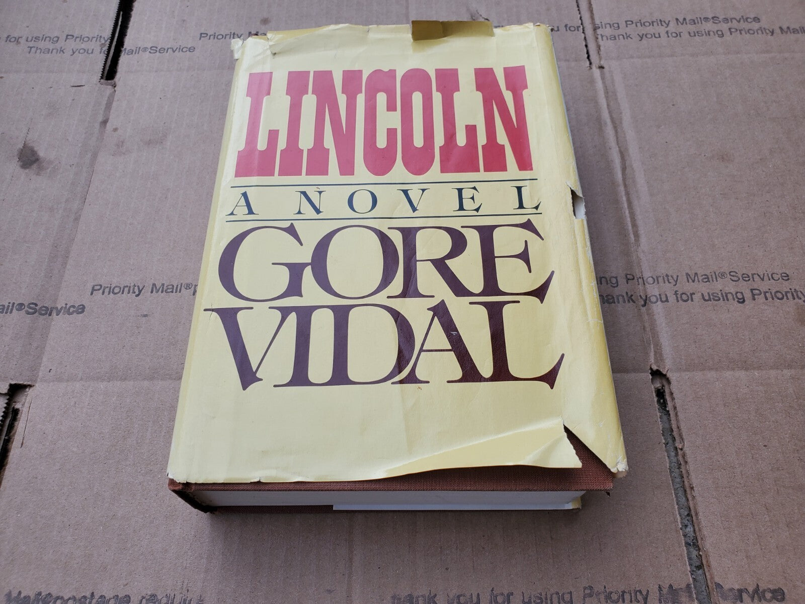 Lincoln: A Novel - Hardcover By Vidal, Gore  B6